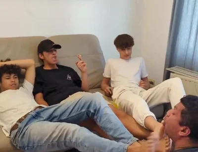 Three german twink masters