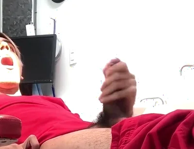 Jerking off at dental clinic pt 1