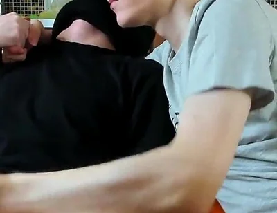 I Like to Jerk My Buddy's Dick When He Is Visiting Me!