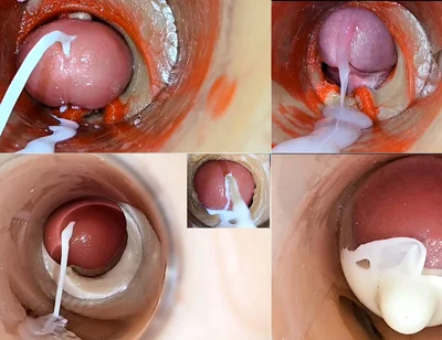 Cumfeti Dripping Creampie Compilation- Endoscopy View