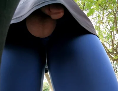 They Caught Me Just as I Was Cumming in My Tight Clothes! Way Too Hot...