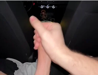 Public Car Masturbation *load Moaning And Giant Cumshot In Public