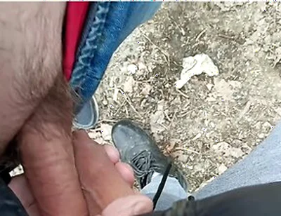 Old Man Fucks My Foreskin - Enjoying Uncut Cock - Cum On Uncut Dick