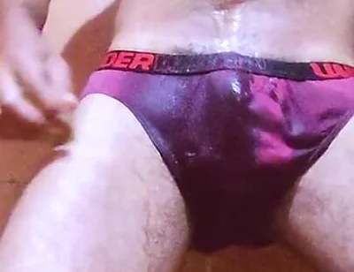 Pissing on My Red Undie