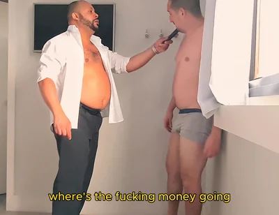 Bearzinho Black - the Debt Collector’s Bondage Interrogation