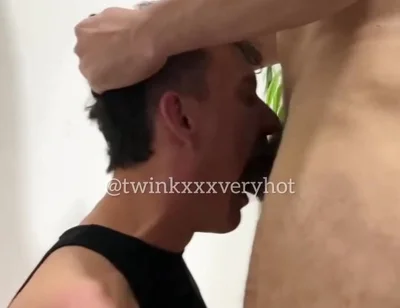 Swallowing My Rich Master's Cock