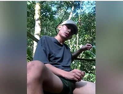 Jerking Off In The Park