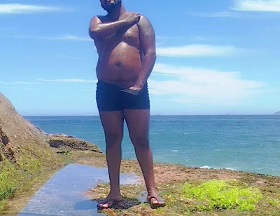 Showing off My Big Body in Rio De Janeiro
