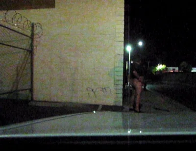 Nighttime Sidewalk Cum