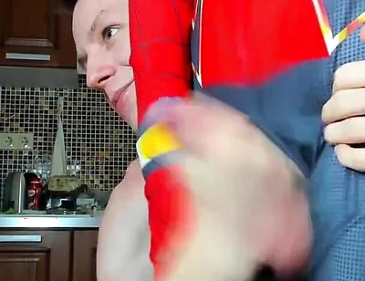 Play and Jerk off Your Superhero's Dick!