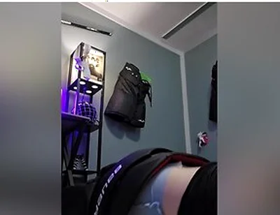 Hockey Jock Grinds & Cums In Pullup (diaper)