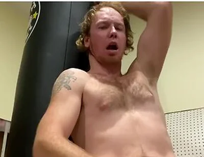 Gym Bro Jerk Off Breath Play