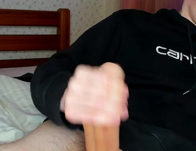 Alone in Dorm 18yo Edges to Shaking Orgasm