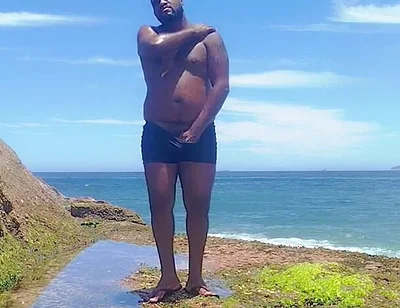 Showing off My Big Body in Rio De Janeiro