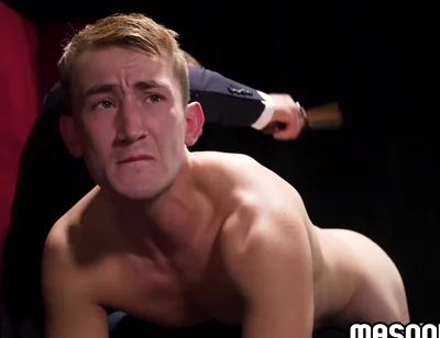 Colton Fox And Tyler Saint - Ka-smack! Disciplinary Otk Spanking Action With Paddle!