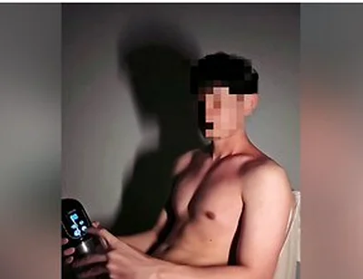 Hot Asian College Guy Moan And Cum Using Electric Sex Toy