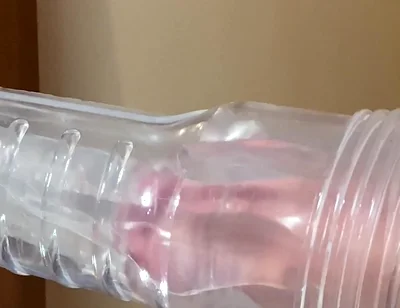 Hairy Bear Pumps the Fuck Out of His Fleshlight