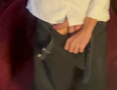 Pilot Showing off His Cock