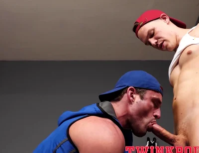 Alluring Top Banging His Muscular Coach With Jack Savvy And Mark Lax