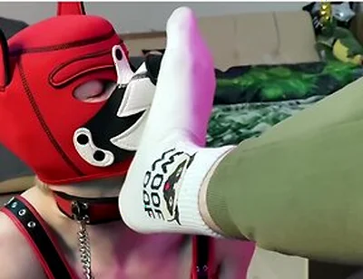 Young Top Plays With His Puppys Hole, Fucks With Toys