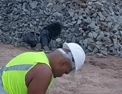 The Workers Were Alone on the Site and Look What They Did