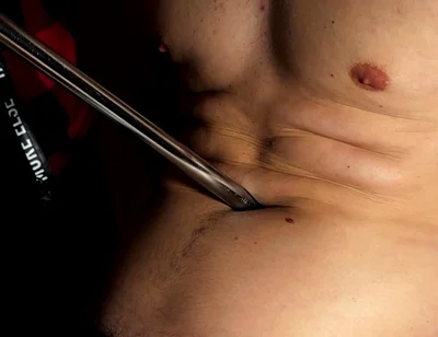 Belly Fetish Close-ups with Gutpunches and Navel Pressure Play