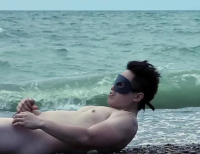 Spotted: the Ocean’s Personal Hype Man. Waves Crashing, Muscles Glistening, and Absolutely Zero Chill.