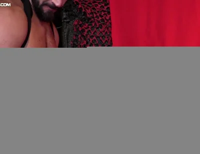 Santi plays with a huge dildo in the berlin dark when andy decides to replace that dildo.