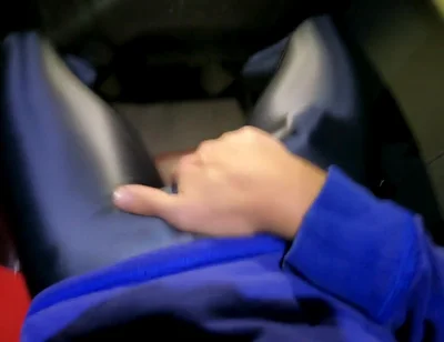 I Cum in Supertight Leggings on the Bus Getting Back From Training