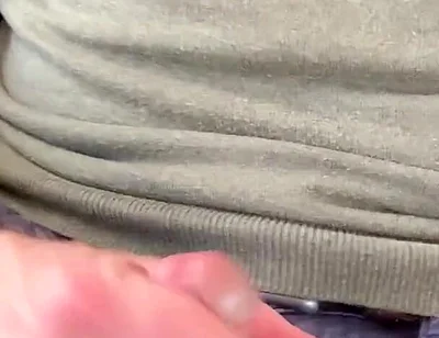 Jerking-off on the Train, Thick Cum