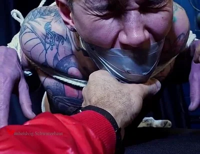 Nicky Predicament Bondage with Socks Gagging