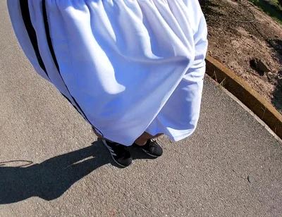 Flashing My Boner in See Thru Basketball Shorts for the Cyclists and Runners