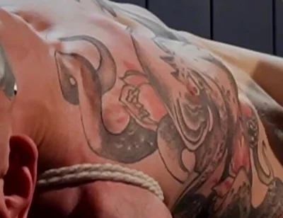 Nicky Tape Gagged and Rope Bondage