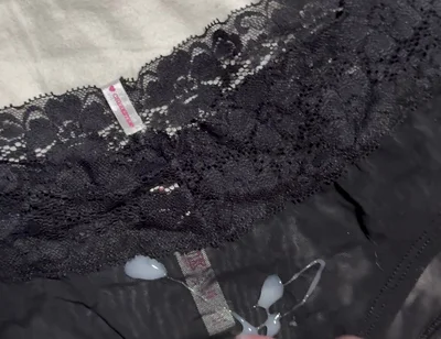 Cum on Wife’s Panties 6