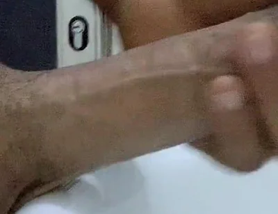 Jerking at Work in Toilet of My Boss