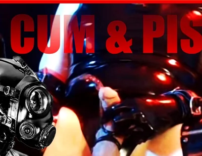 Cum and Piss in Rubber