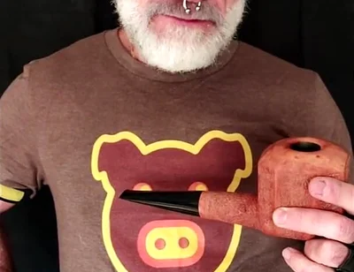 Huge Pipe Smoking Dad