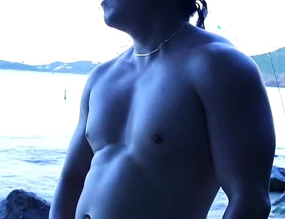 Morning Waves & Muscle Craves: Oceanfront Strip Tease