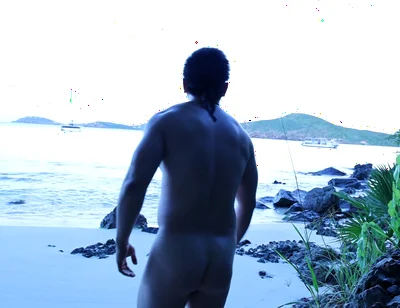Morning Waves & Muscle Craves: Oceanfront Strip Tease