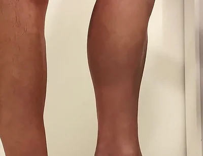 I forgot to put lotion, so I’ll have to do this again