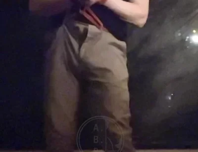 Pee Desperation Challenge Clothed Amateur Boy Got His Hands Tied up to Prevent Him to Piss