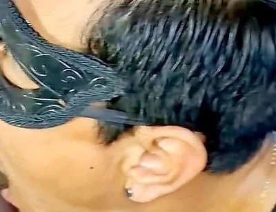 Black Man with a Huge Cock Relentlessly Fucks My Throat.