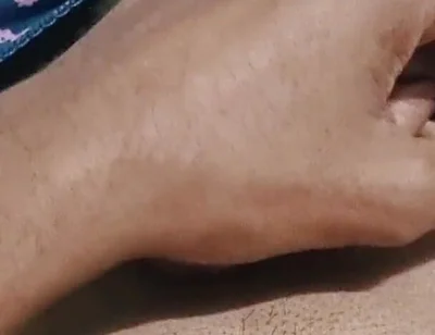 Indian Sissy Cuming Before Sleep Using Sister's Pantie