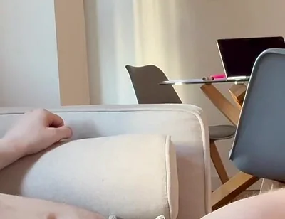 Bottom Sucks 8 Inch Monster Cock