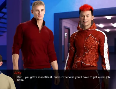 Alex: the Trending Twink - a Productive Convo with Orange Haired Gamer Guy