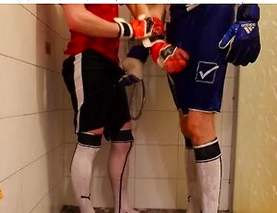 Shower In Soccer With My Bf
