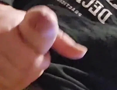 Waiting for My Morning Coffee Turned Into Horny Masturbation with a Cumshot on the Floor