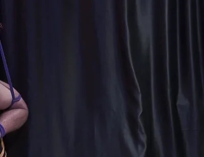 Nicky Bondage Session on the Pole