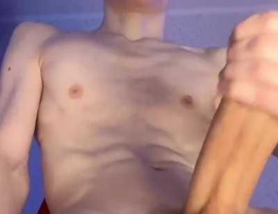 Rubbing the Cum Into My Smooth Skin After Sex