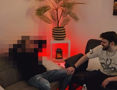 Straight Divorced Uber Driver Comes Back for Help and a Discreet Couch Visit